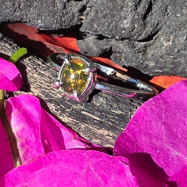 ring-mexican-natural-fire-opal 8 - 4 STRATUM I