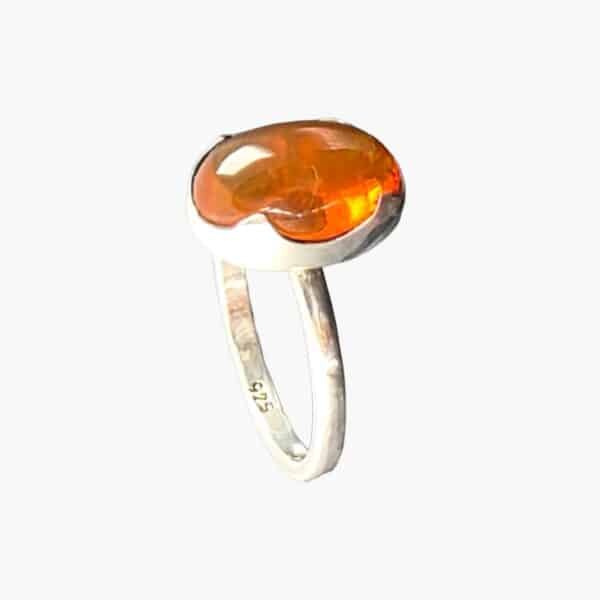 ring-natural-fire-opal-orange-1001v IGNIS I