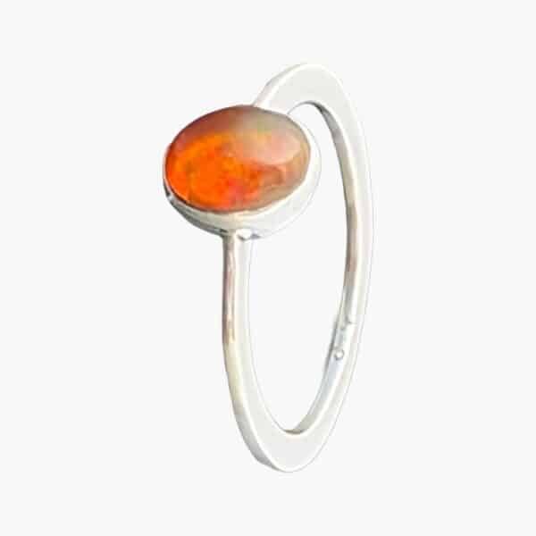 ring-natural-fire-opal-orange-1003v IGNIS III